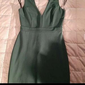 Windsor hunter Green prom dress